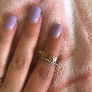 Henri bendel stackable rings
